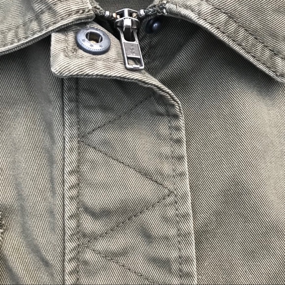 Sun & Shadow Nordstrom Army Green Jacket Small - Picture 5 of 7